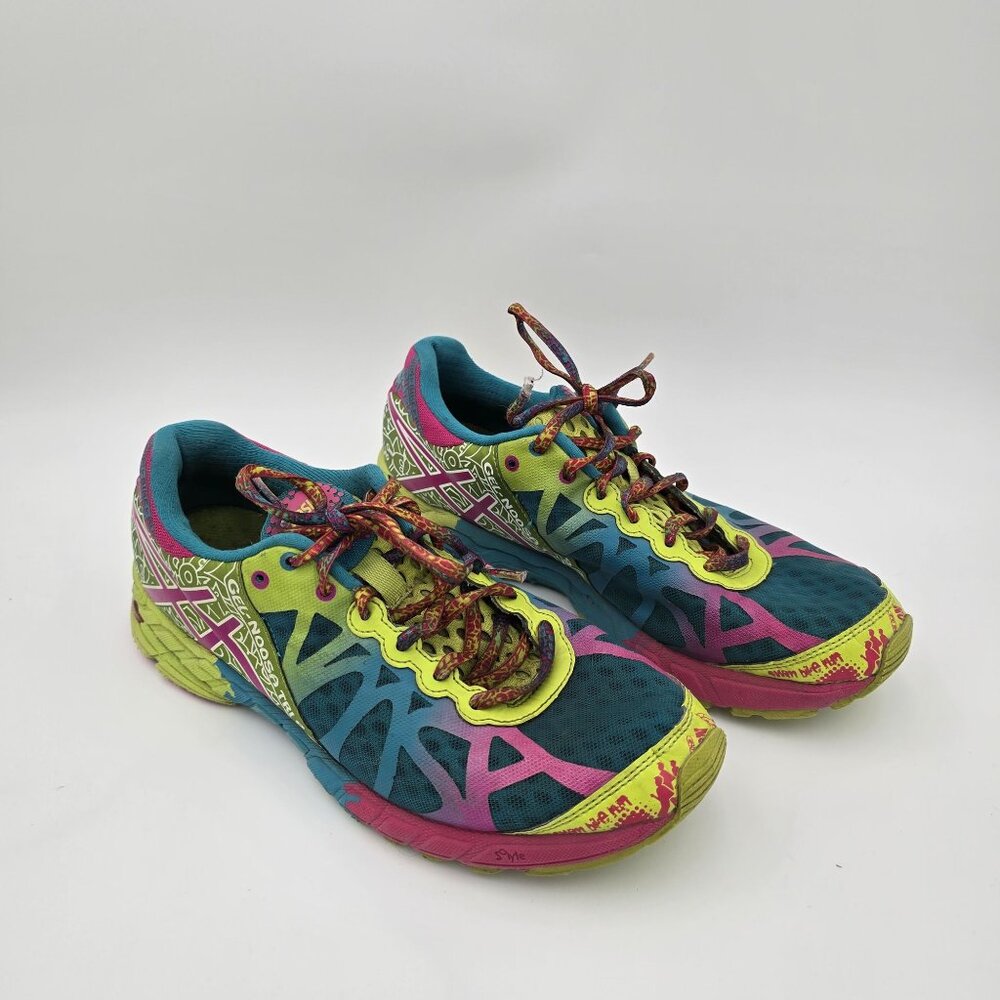 Asics Gel-Noosa Tri  Womens Running Shoes Multicolor Mesh Lightweight Comfort